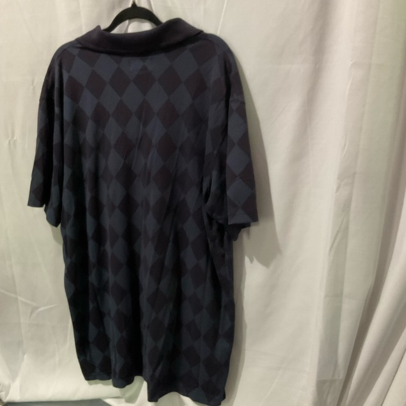 Foundry Supply Co Mens Big & Tall Quick Dry Polo Short Sleeve Size 2XL Navy - Picture 4 of 10